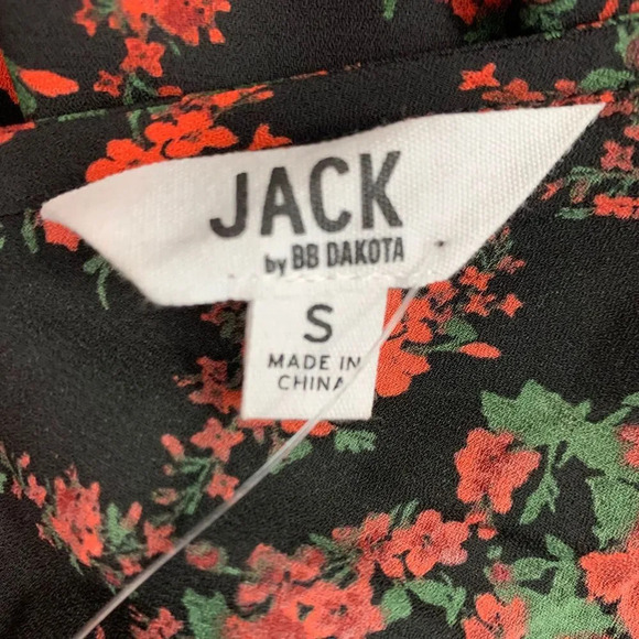 BB Dakota Gigli Floral Print Jumpsuit in Black‎ - Picture 8 of 8